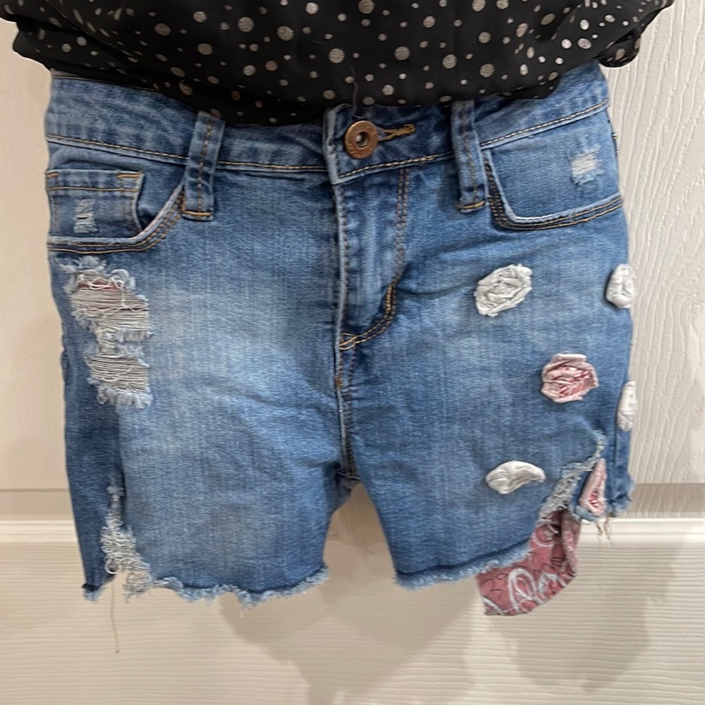 Jessica Simpson Cut Off Jean Shorts